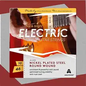E gitarren saiten amazound nickel stahl saiten 10 46 1 set