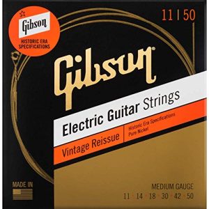 E-Gitarren-Saiten Gibson Vintage Reissue Saiten für E-Gitarre Medium
