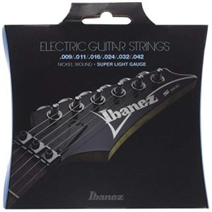 E-Gitarren-Saiten Ibanez IEGS6 Electric Guitars Strings - Super Light - e gitarren saiten ibanez iegs6 electric guitars strings super light