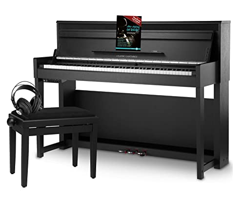 E-Piano Classic Cantabile UP-1 SM Deluxe Set inklusive Pianobank