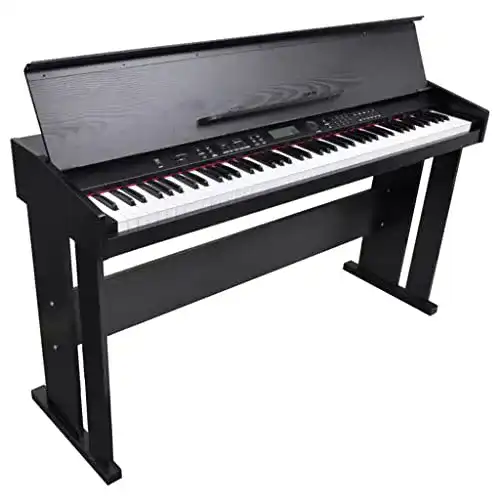 E-Piano vidaXL mit 88 Tasten und Notenablage