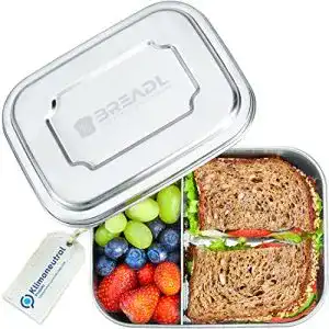 Edelstahl brotdose breadl edelstahl brotdose feste trennwand 1