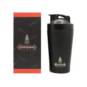 Edelstahl shaker steel rebel protein eiweiss shaker edelstahl