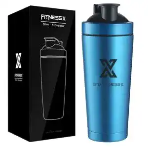 Edelstahl shaker x sim fitnessx 700ml edelstahl protein shaker sport