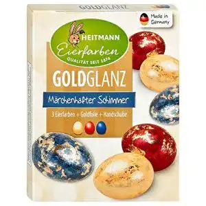 Eierfarben textimo ostereier farben goldrausch mit glitzereffekt