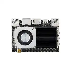 Einplatinencomputer khadas vim4 amlogic a311d2 mit aktiver kuehlung