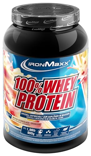 Eiweißpulver IronMaxx 100% Whey Protein Pulver Molke wasserlöslich