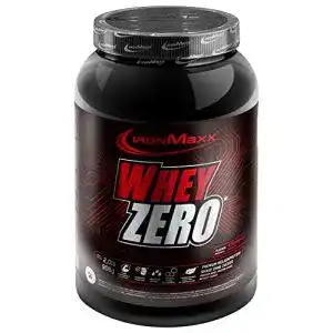 Eiweisspulver ironmaxx whey zero protein pulver erdbeere 908g dose
