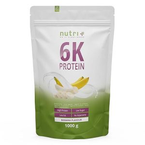 Eiweißpulver Nutri + Proteinpulver Banane 1 kg – 83% Eiweiß Pulver