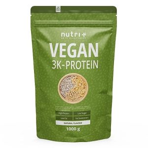 Eiweißpulver Nutri + Veganes Neutral ohne Süßungsmittel