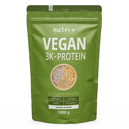 Eiweißpulver Nutri + Veganes Neutral ohne Süßungsmittel