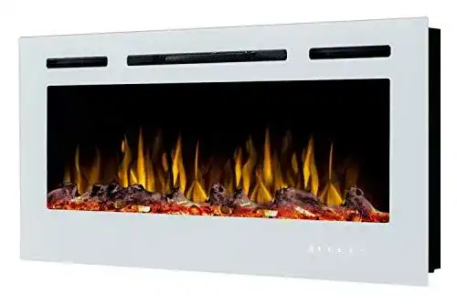 Elektro-Wandkamin Noble Flame Paris in Weiß 1150