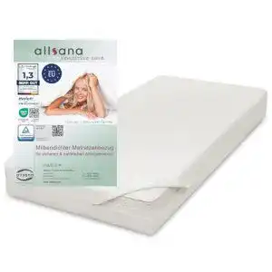 Encasing allsana allergiker matratzenbezug 90x200x24 cm