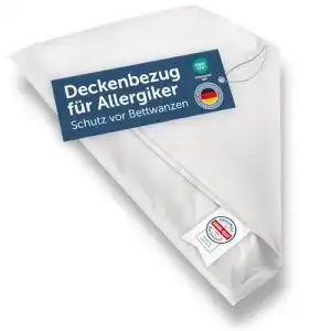 Encasing blumtal milbenbezug decke 135x200 cm 2er set
