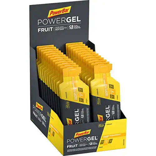 PowerGel Fruit Mango Passionsfrucht von PowerBar, 24 x 41 g
