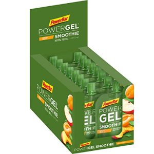 Energiegel Powerbar PowerGel Smoothies Apricot Peach 16x90g – Vegan