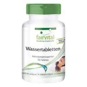Entwaesserungstabletten fairvital wassertabletten