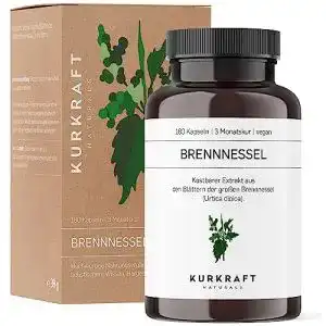 Entwaesserungstabletten kurkraft brennnessel 180 kapseln