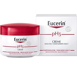 Eucerin-Gesichtscreme Eucerin pH5 Creme beruhigt strapazierte Haut