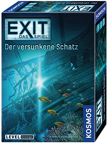 Exit-Spiel Kosmos 694050 EXIT Das Spiel Der versunkene Schatz