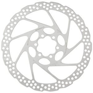 Fahrrad-Bremsscheibe SHIMANO Bremsscheibe, Silber, 160 mm