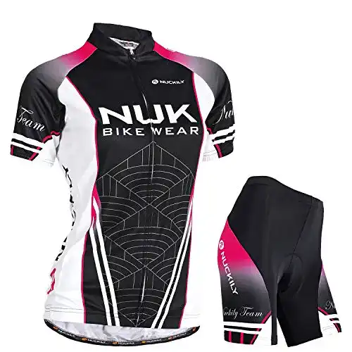 Fahrradbekleidung Damen Nuckily Radtrikot Set