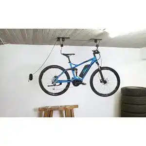 Fahrradhalter fischer fahrradlift plus tragkraft bis 30 kg