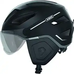 Fahrradhelm abus stadthelm pedelec 2 0 ace mit ruecklicht visier
