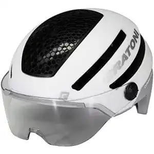 Fahrradhelm mit visier cratoni unisex