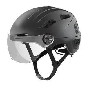 Fahrradhelm mit visier shineled fahrradhelm herren damen helm