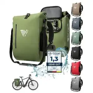 Fahrradtaschen mivelo 3 in 1 fahrradtasche rucksack