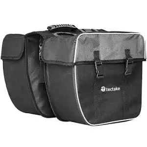 Fahrradtaschen tectake 401616 gepaecktraegertasche fuer fahrrad