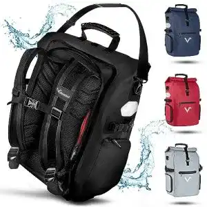 Fahrradtaschen valkental 3in1 recycelte fahrradtasche