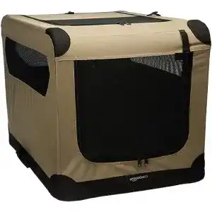 Faltbare hundebox amazon basics weich faltbar hundekaefig