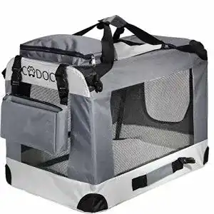 Faltbare hundebox cadoca hundetransportbox faltbar robust