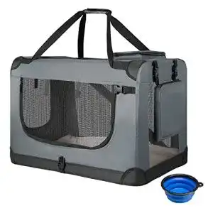 Faltbare hundebox juskys hundetransportbox lassie l faltbar
