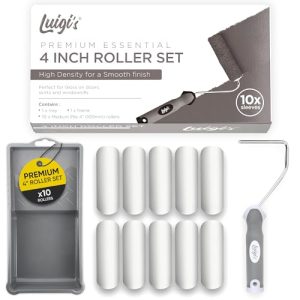 Paint roller Luigi's Small Foam Set, 4-inch small, paint rollers