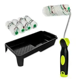 Farbroller relawi premium microfaserroller inkl 5 farbwalzen
