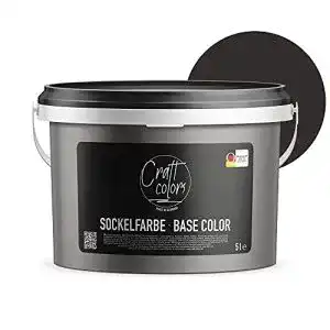 Fassadenfarbe craft colors sockelfarbe 5l anthrazit