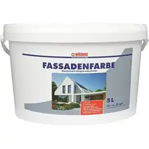 Fassadenfarbe wilckens 5 l weiss