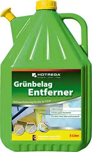 Fassadenreiniger Hotrega Grünbelag-Entferner 5 Liter