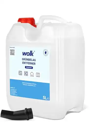 Fassadenreiniger wolk Algen- und Grünbelag Entferner, 5 Liter