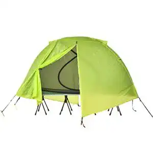 Feldbett mit zelt desertwalker feldzelt fuer 1 person survival zelt