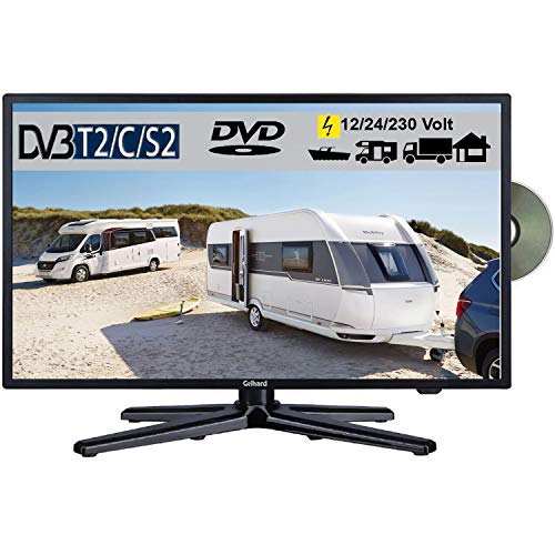 Fernseher mit DVD-Player integriert Gelhard GTV2282PBT LED 22 Zoll