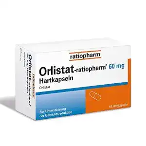 Fettbinder ratiopharm orlistat 60 mg hartkapseln
