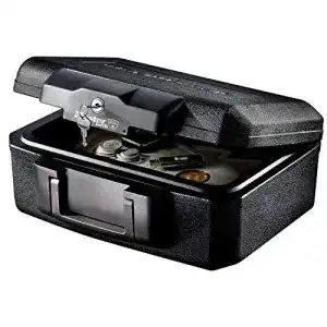 Feuerfeste geldkassette master lock tresor feuerfest und wasserdicht