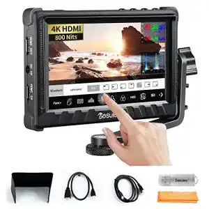 Field monitor desview p5ii touchscreen kamera 55 zoll 800 nits