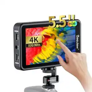 Field monitor desview r5ii touchscreen kamera 55 zoll 800 nits