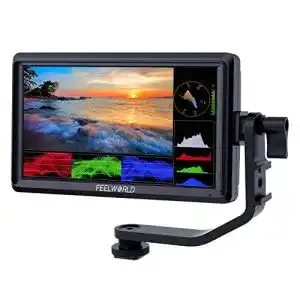 Field monitor feelworld fw568 5 5 zoll dslr kamera small
