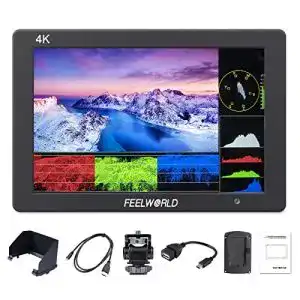 Field monitor feelworld t7plus kamera dslr feld monitor 7 zoll